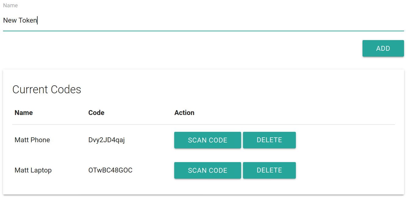 Figure 5.13 - Adding a token to Rosemary Accounts